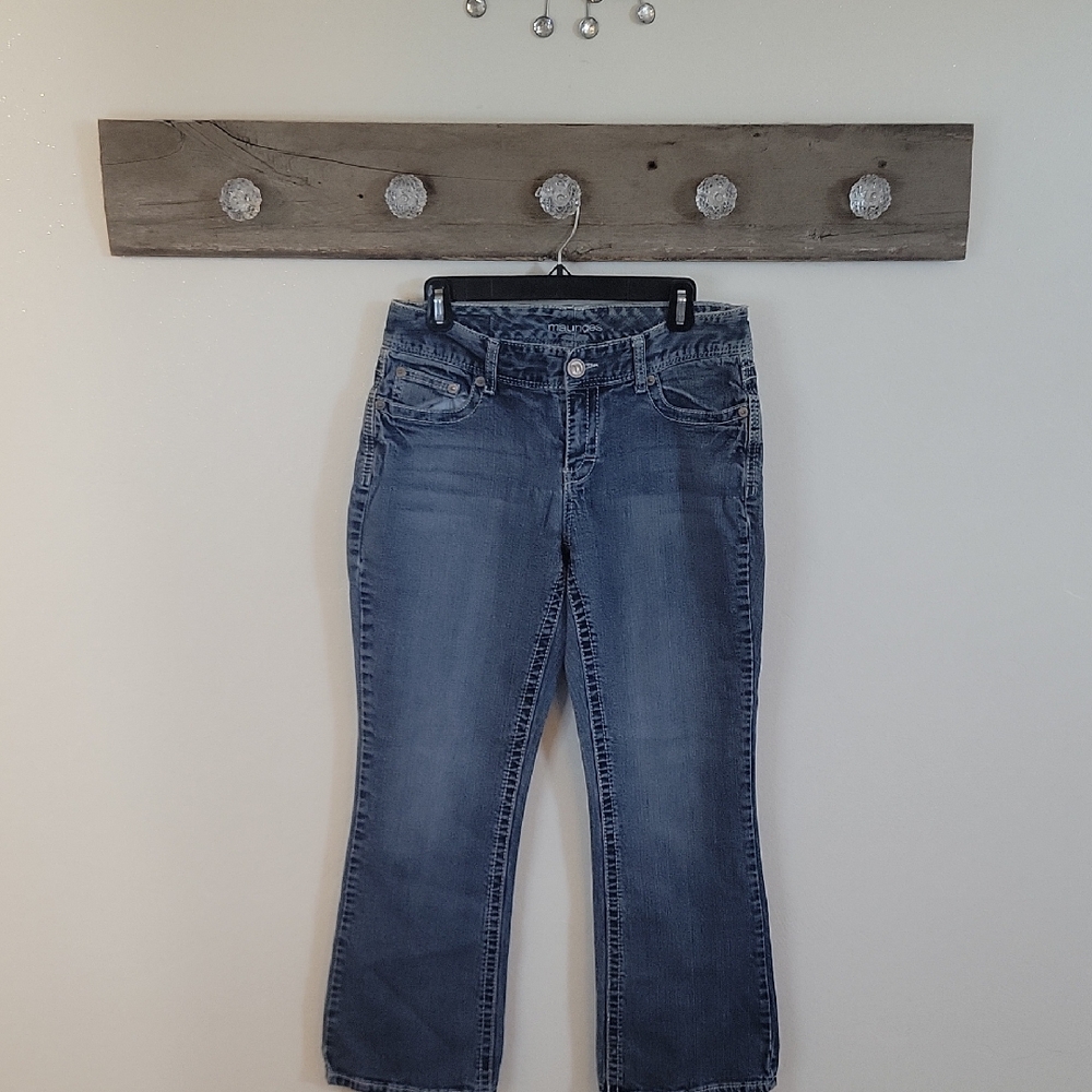 Maurices Curvy Boot Cut Jeans SZ 14 S